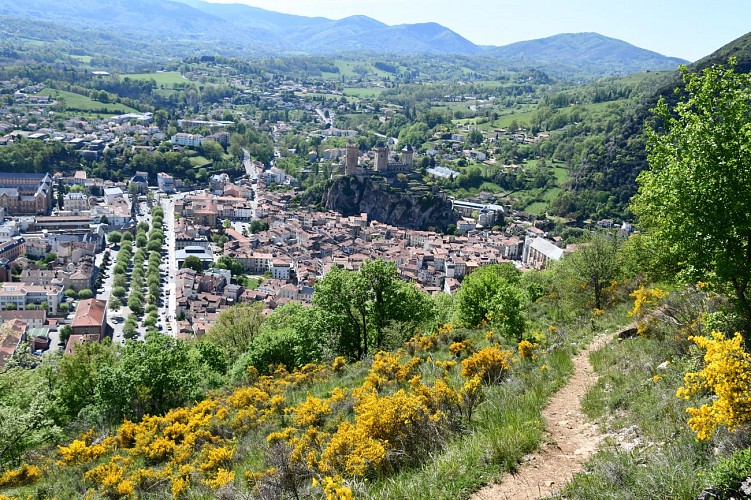 Point de vue des terrasses du Pech