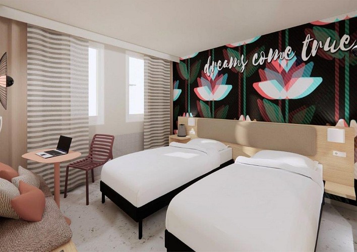 IBIS STYLES BORDEAUX CENTRE_Chambre Twin