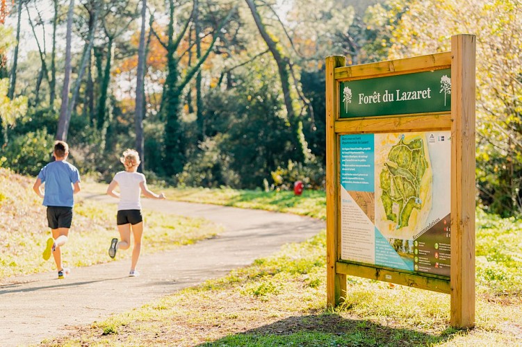 Running Forêt du Lazaret