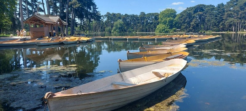 Les barques du Bois-de-Boulogne