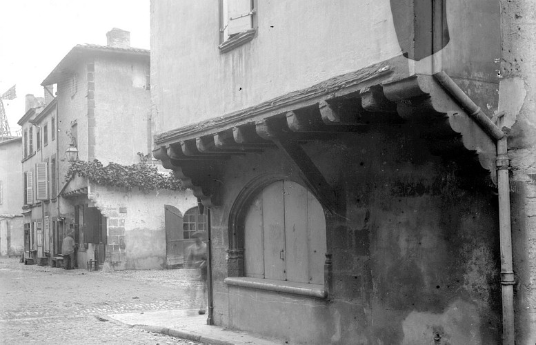 Half-timbered houses