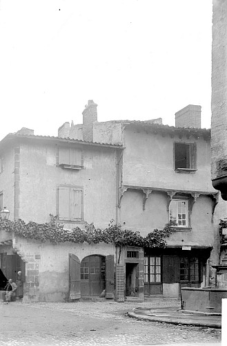 Half-timbered houses