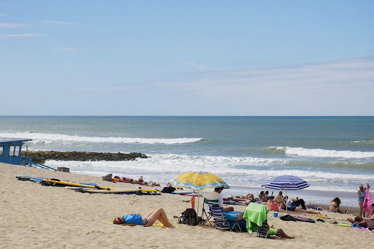 Plage nord © Médoc Atlantique