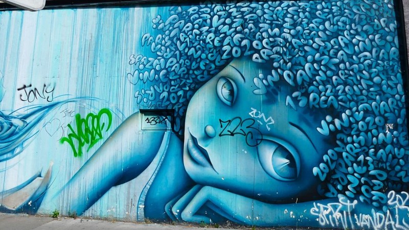 Street Art Winie Graphiti
