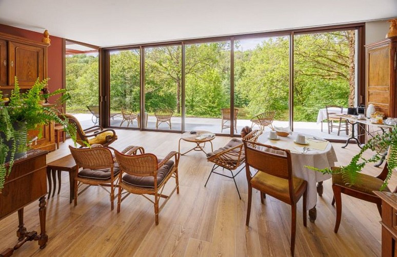 Espace déjeuner - Moulin de Retord