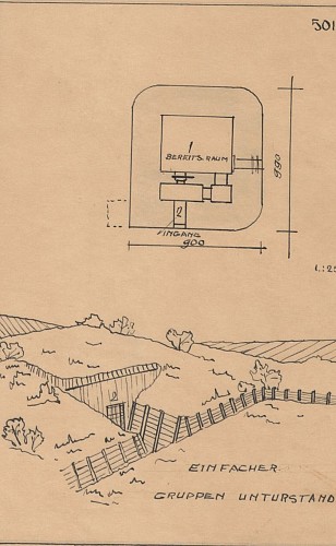 Plan d'origine bunker R 501