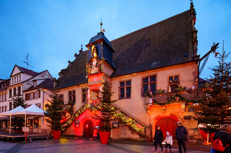 La Metzig de nuit à Noël