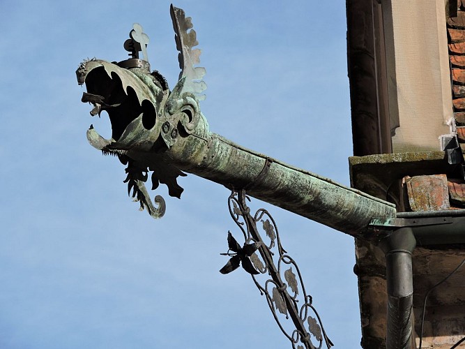 Gouttière Dragon de la Metzig