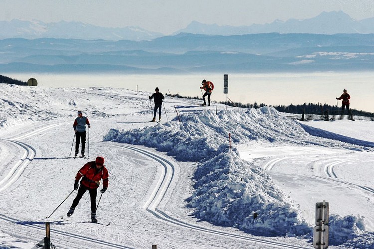 Ski de fond au Ballon d'Alsace