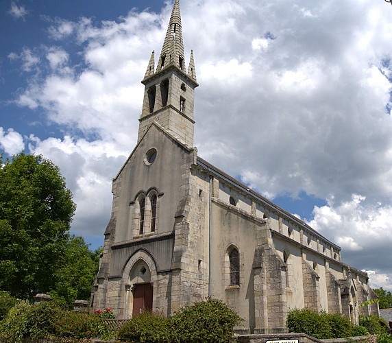 Vue extérieure de l'église 