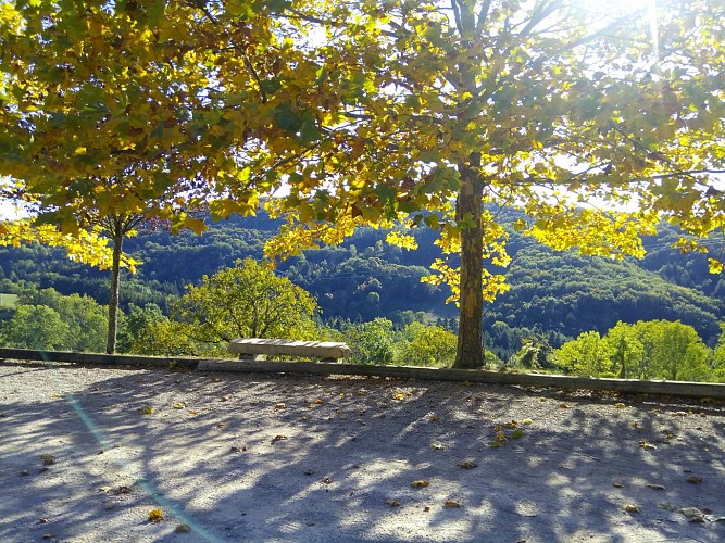 Aire de pique-nique - La vierge de Marchamp