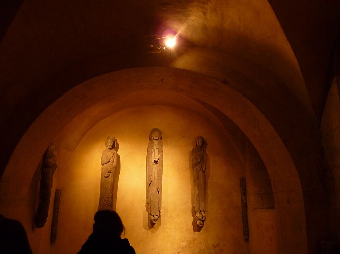 Visite de la Crypte aux Chandelles - Copyright Office de Tourisme de Chartres