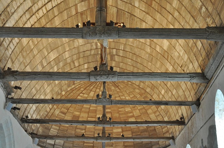 Voute église Meslay le Grenet