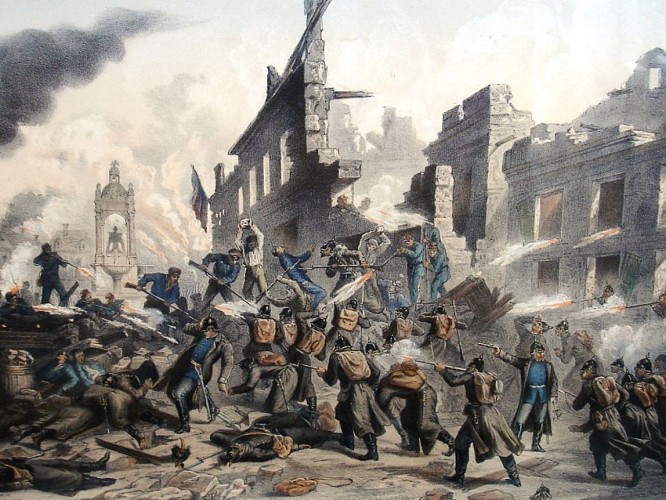 Bataille de Châteaudun 18 octobre 1870