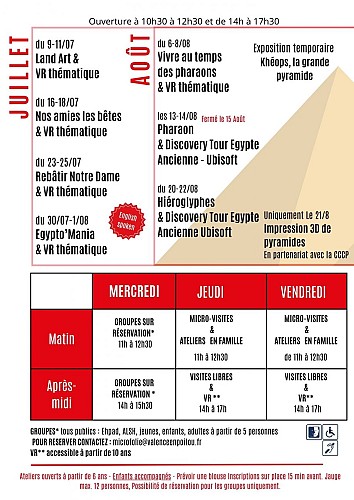 Micro-Folie à l'abbaye programmation été  2025 
