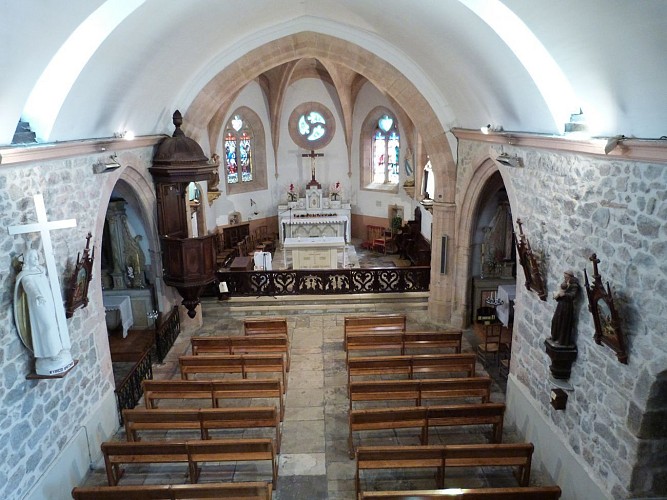 Eglise St Jean-Baptiste à La Bastide l'Evêque