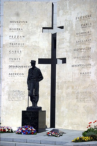 Le monument du Général Leclerc