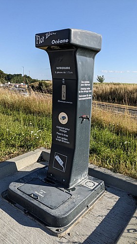 AIRE DE SERVICE CAMPING-CAR STATION LECLERC