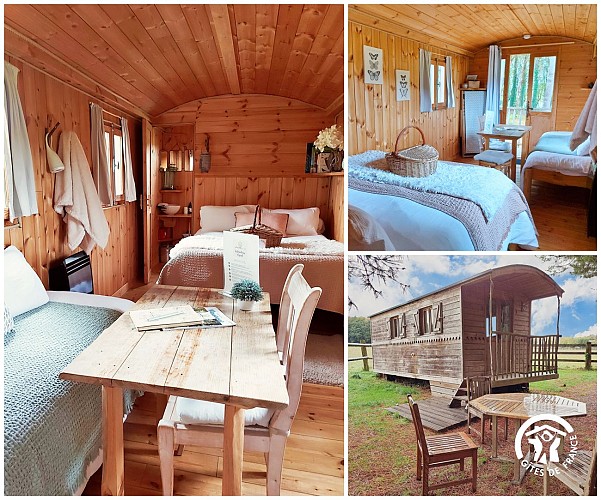 CHOUETTE ROULOTTE JUSQU'À 3 PERSONNES