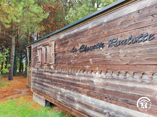 CHOUETTE ROULOTTE JUSQU'À 3 PERSONNES