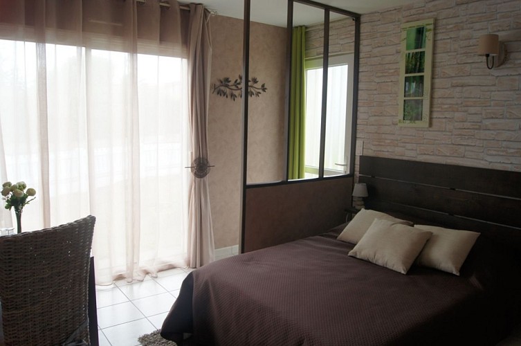 Chambres d'hôtes Maison de l'Azalée - Chambre Érable