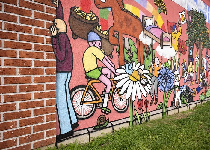 La forme des nuages au-dessus de la cour de Récréation, Paatrice Marchand (2022)