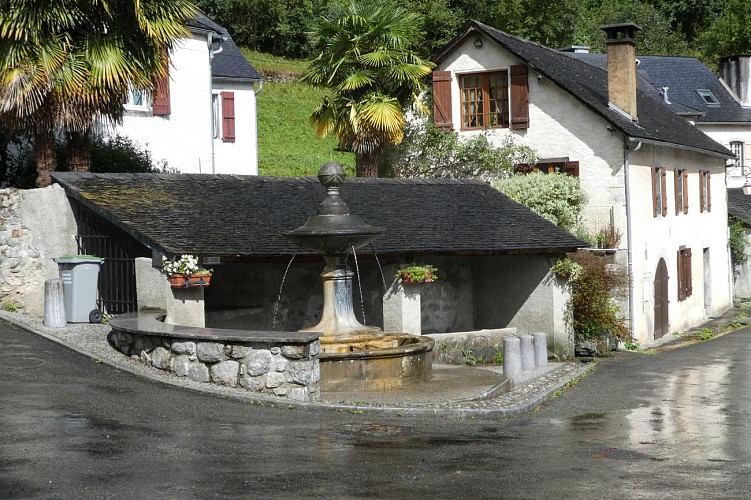 La fontaine de Sarrance