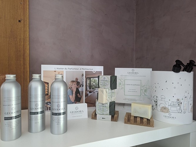 Boutique du terroir de l'Espace Manfredo Borsi