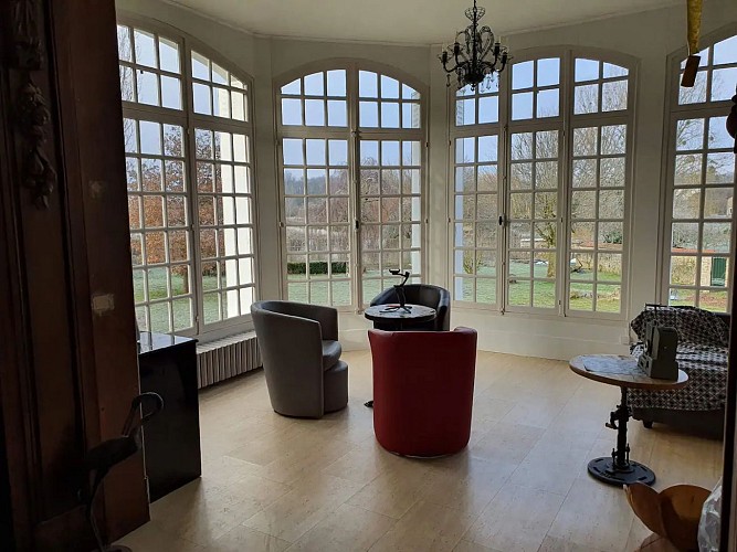 La maison_salon véranda_Verdes