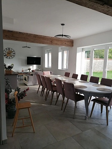 La grange de Binas_sam vue sur jardin