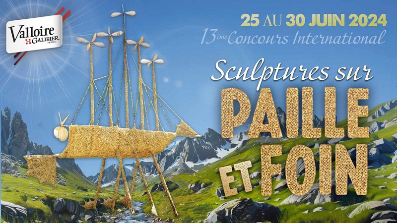 Concours International de sculptures sur paille & foin