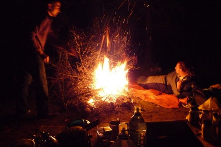 1ere nuit sur une île...