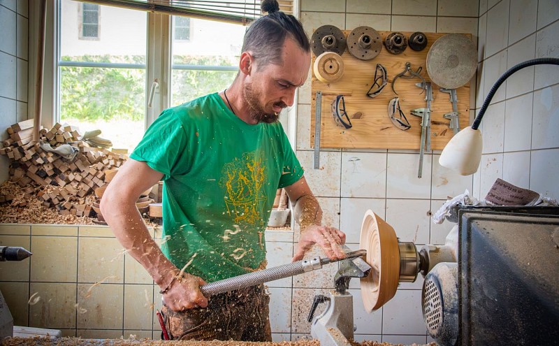 Atelier du Carrelet - Holzdrechslerei, Töpferei