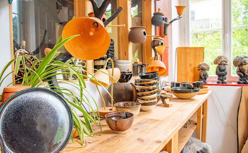Atelier du Carrelet - Tournage sur bois, poterie