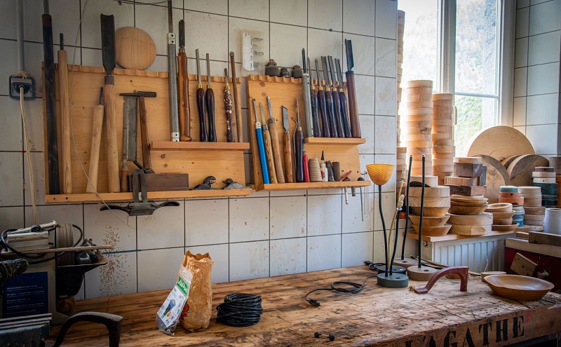 Atelier du Carrelet - Tournage sur bois, poterie