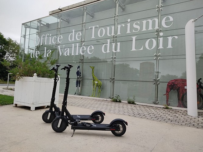 location trottinette électrique OT Vallée du Loir