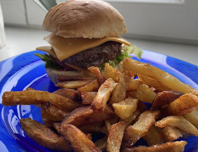 Burger frites ©François Blanchot
