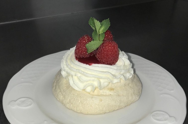 Pavlova framboise ©François Blanchot