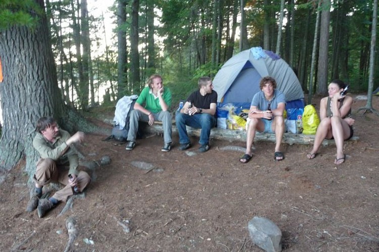 Campement du 2eme jour. 