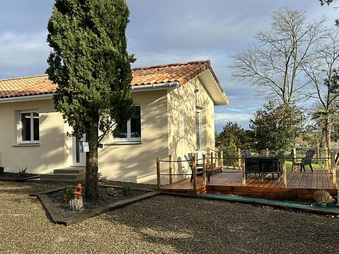 Le Ch'ti gîte landais à Bégaar avec Gites de France Landes