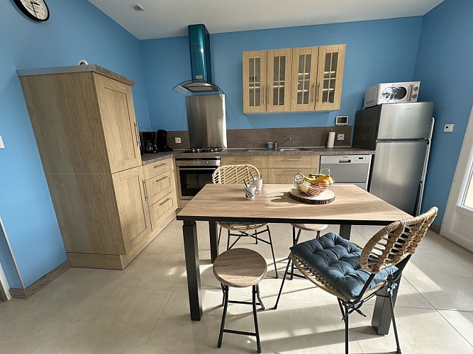 Cuisine du Ch'ti gîte landais à Bégaar avec Gites de France Landes