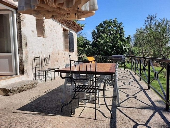 Le Lot d'Amandiers - terrasse