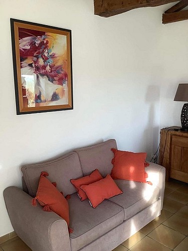 Le Lot d'Amandiers - pièce de vie