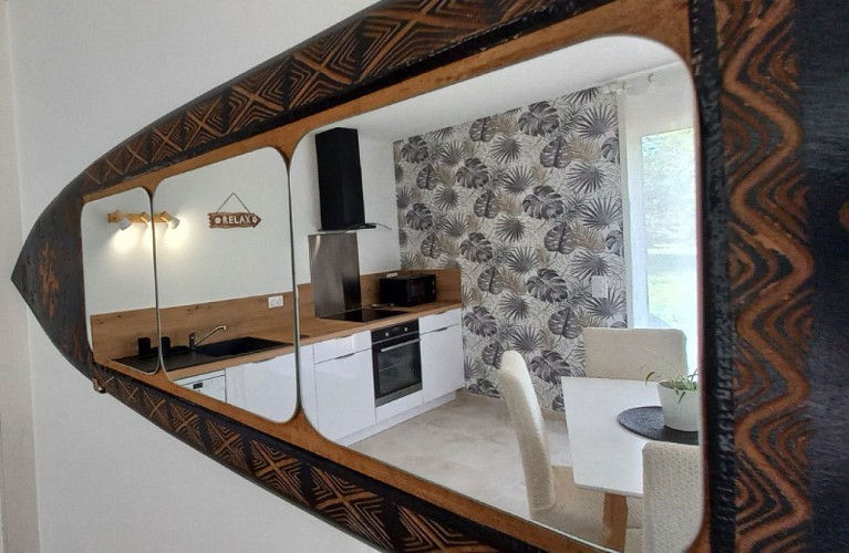 Gîte Prymalya - Océan séjour cuisine 3