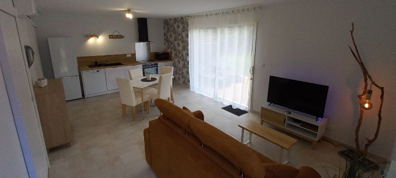 Gîte Prymalya - Océan séjour cuisine 2