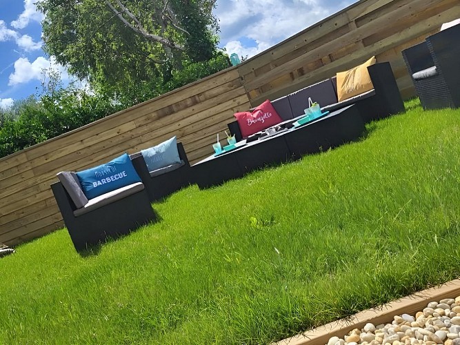 Salon de jardin - Villa La Lisière - Merville-Franceville-Plage