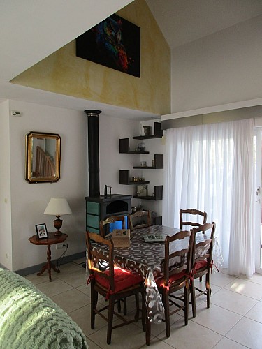 Le logis du Grand-duc salle à manger