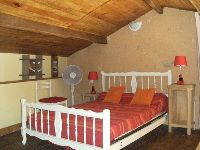 chambre 1 mezzanine Grange du village