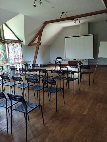 Gîte des Belmondières - Salle de séminaire
