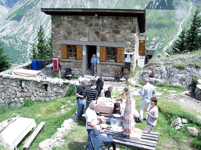 Mountain hut l'Alpe du Pin